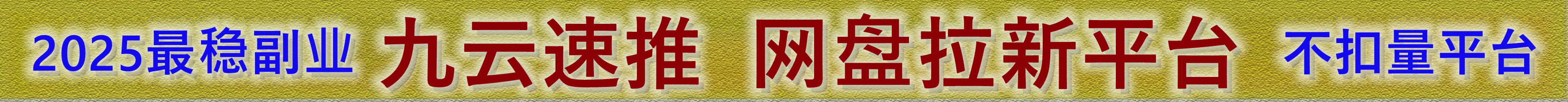 网盘拉新